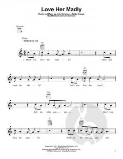 Love Her Madly von Jim Morrison (Download) 