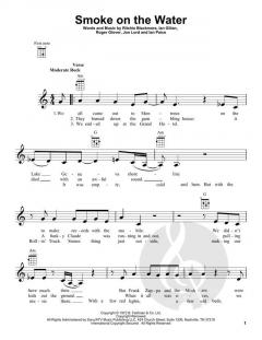 Smoke On The Water von Deep Purple (Download) 