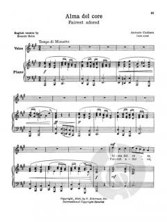 24 Italian Songs And Arias Of The 17th & 18th Century 