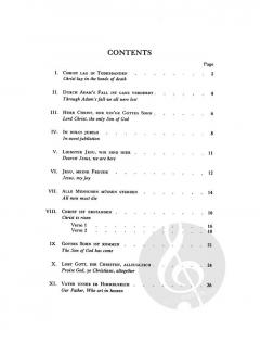 11 Chorale Preludes From The Little Organ Book von Johann Sebastian Bach 