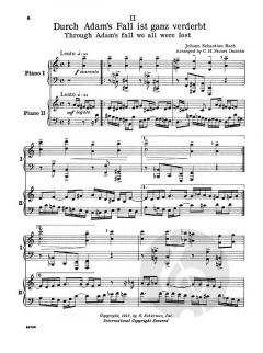 11 Chorale Preludes From The Little Organ Book von Johann Sebastian Bach 