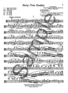 42 Studies von Rodolphe Kreutzer 