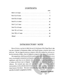 Keyboard Suites For Piano von Henry Purcell 