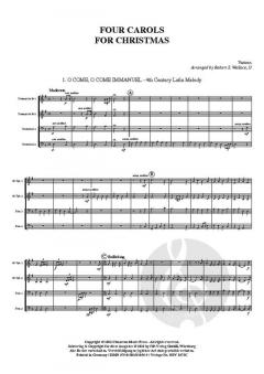 4 Weihnachtslieder von Robert S. Wallace 