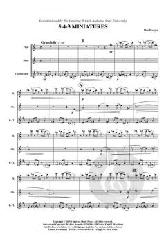 5-4-3 Miniatures von Don Bowyer 