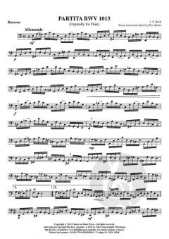 Partita BWV 1013 von Johann Sebastian Bach 