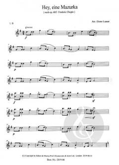 Hey, eine Mazurka von Frédéric Chopin 