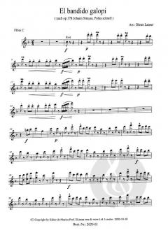 El bandido galopi von Johann Strauss (Sohn) 