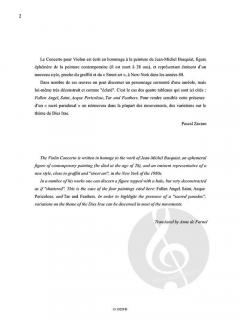 Concerto Pour Violon von Pascal Zavaro 