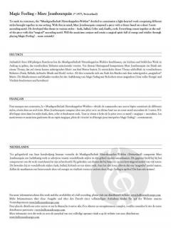 Magic Feeling von Marc Jeanbourquin 