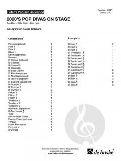 2020's Pop Divas on Stage 