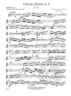 Clarinet Quintet In A K581 (W.A. Mozart) 