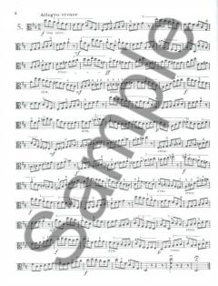 36 Elementary Progressive Studies For The Viola von Heinrich Ernst Kayser im Alle Noten Shop kaufen