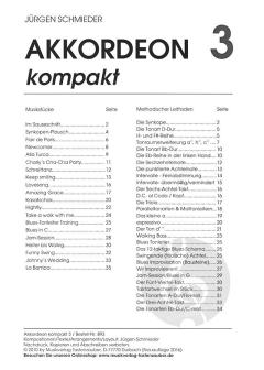 Akkordeon kompakt Band 3 von Jürgen Schmieder im Alle Noten Shop kaufen