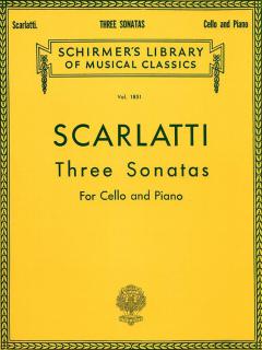 Three Sonatas For Cello And Piano von Antonio Scarlatti im Alle Noten Shop kaufen
