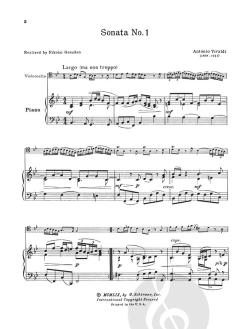 Six Sonatas For Double Bass And Piano von Antonio Vivaldi 