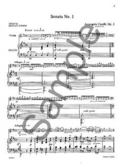 12 Sonatas Op. 5 Vol. 1 von Arcangelo Corelli 