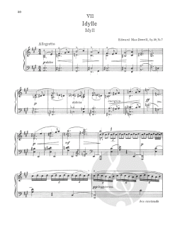 12 Etudes Op.39 von Edward MacDowell 