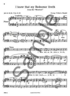I Know That My Redeemer Liveth von Georg Friedrich Händel 