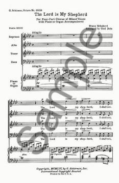 The Lord Is My Shepherd (Franz Schubert) 