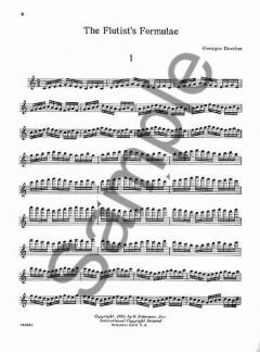 Flutist's Formulae A Compendium of Daily Exercises von George Barrere 