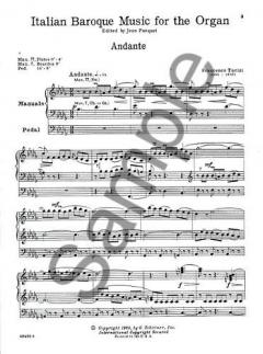 Italian Baroque Music von Jean Pasquet 