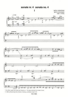 Piano Sonatas 4-6 Klavierwerke Vol. 2 von Galina Ustwolskaja im Alle Noten Shop kaufen
