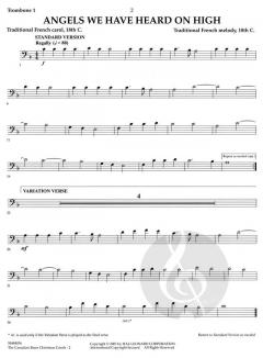 Canadian Brass Christmas Carols Trombone 1 (Lloyd Larson) 