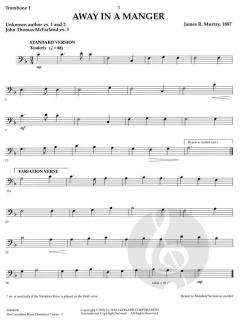 Canadian Brass Christmas Carols Trombone 1 (Lloyd Larson) 