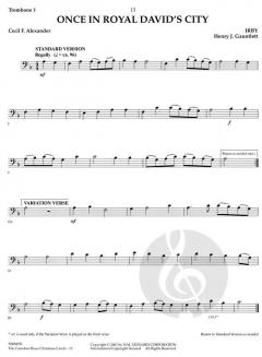 Canadian Brass Christmas Carols Trombone 1 (Lloyd Larson) 