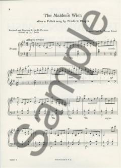 Maidens Wish von Frédéric Chopin für Klavier im Alle Noten Shop kaufen