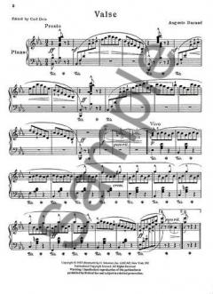 Valse e Flat Op. 83 von Auguste Durand 