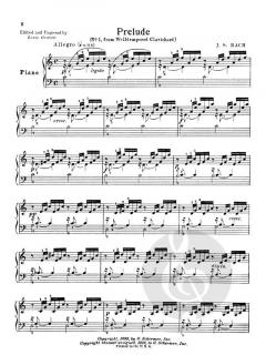Präludium Nr. 1 in C-Dur von Johann Sebastian Bach 
