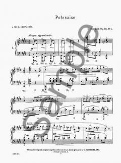 Polonaise C Sharp Minor Op.26 No.1 Piano von Frédéric Chopin 