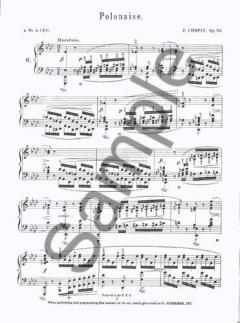Polonaise In A Flat Major Op.53 No.6 For The Piano von Frédéric Chopin 