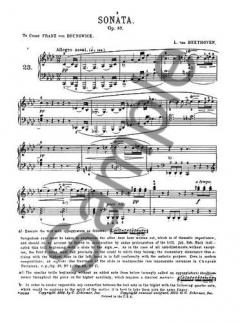 Sonata F Minor Op.57 von Ludwig van Beethoven 