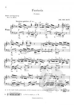 Fantasia In C Minor von Johann Sebastian Bach 