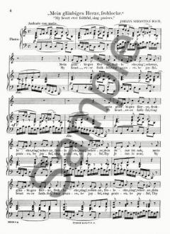 My Heart Ever Faithful von Johann Sebastian Bach 