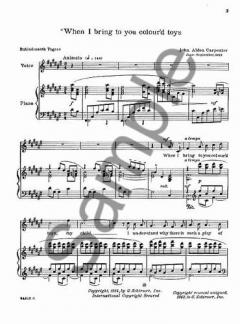 When I Bring To You Coloured Toys von John Alden Carpenter 