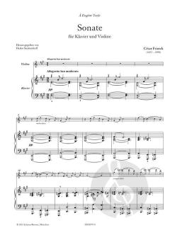 Sonate A-Dur von César Franck 