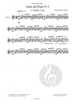 Suite del Plata No. 5 von Maximo Diego Pujol 