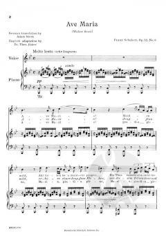 Ave Maria op.52 No.6 von Franz Schubert 