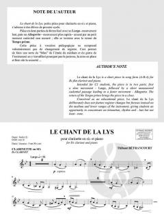 Le Chant De La Lys von Thibaut Bétrancourt 