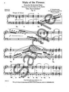 Waltz Of The Flowers From The Nutcracker Suite von Pjotr Iljitsch Tschaikowski 