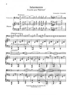 Intermezzo From Goyescas For Violoncello von Enrique Granados im Alle Noten Shop kaufen