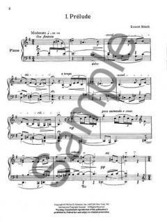 Five Sketches In Sepia von Ernest Bloch 