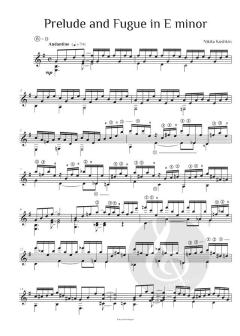24 Preludes and Fugues - Vol. 1 (No. 1-12 - C major to B major) von Nikita Koshkin 