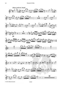 Flötenkonzert G-Dur von Johann Matthias Sperger im Alle Noten Shop kaufen