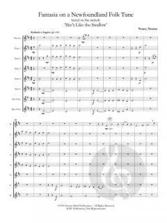Fantasia on a Newfoundland Folk Tune von Nancy Nourse 