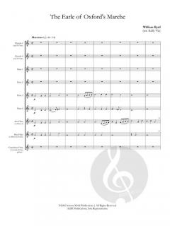 The Earle of Oxford's Marche von William Byrd 